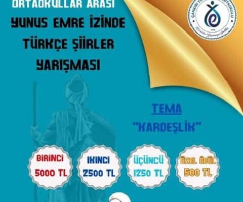 Yunus Emre İzinde Türkçe Şiir Yarışması