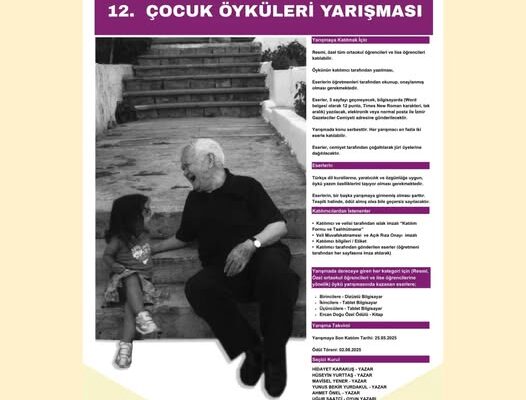 12. İsmail Sivri ÇocukÖyküleri Yarışması